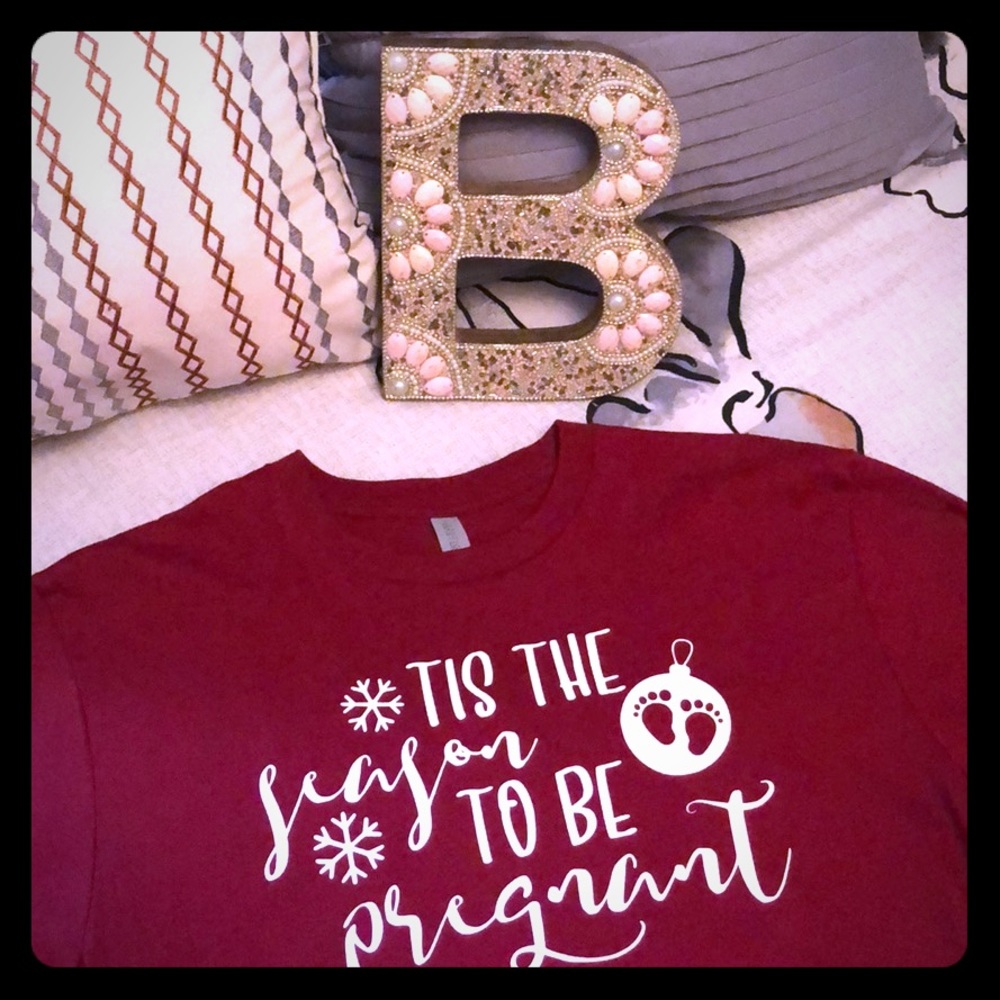 Tis the season Maternity shirt 🎀